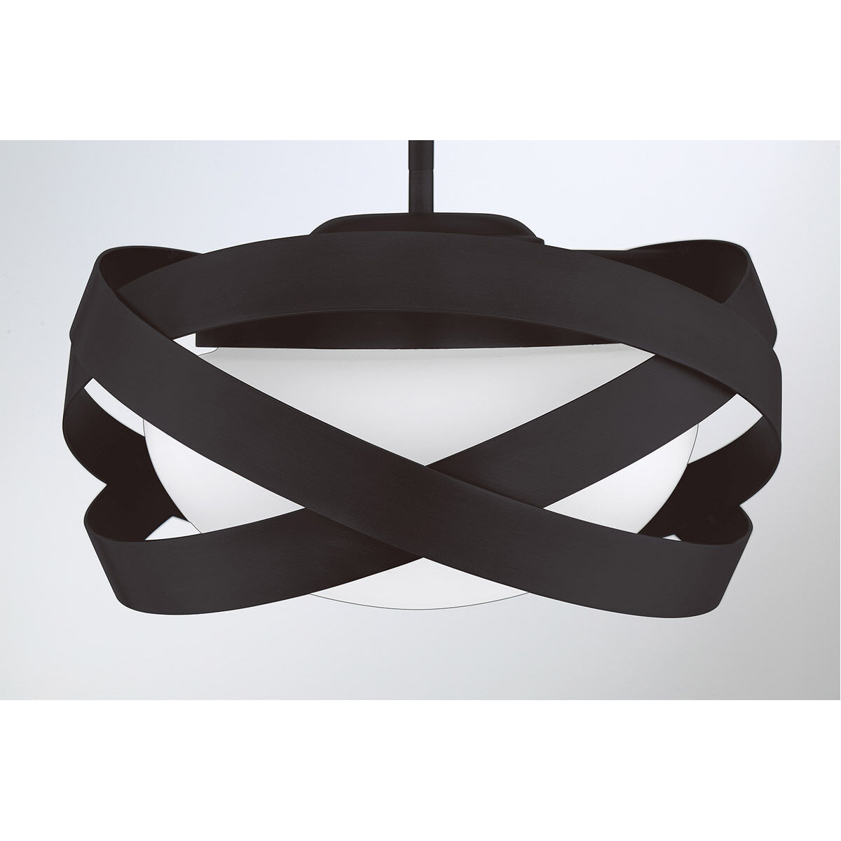 Saturn 1 Light 13 inch Black Pendant Ceiling Light